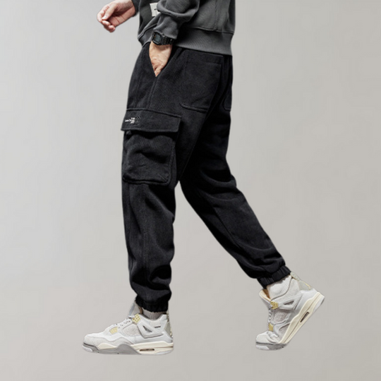 Oswald | Bequeme Cord-Hose mit Taschen