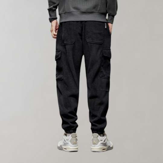 Oswald | Bequeme Cord-Hose mit Taschen
