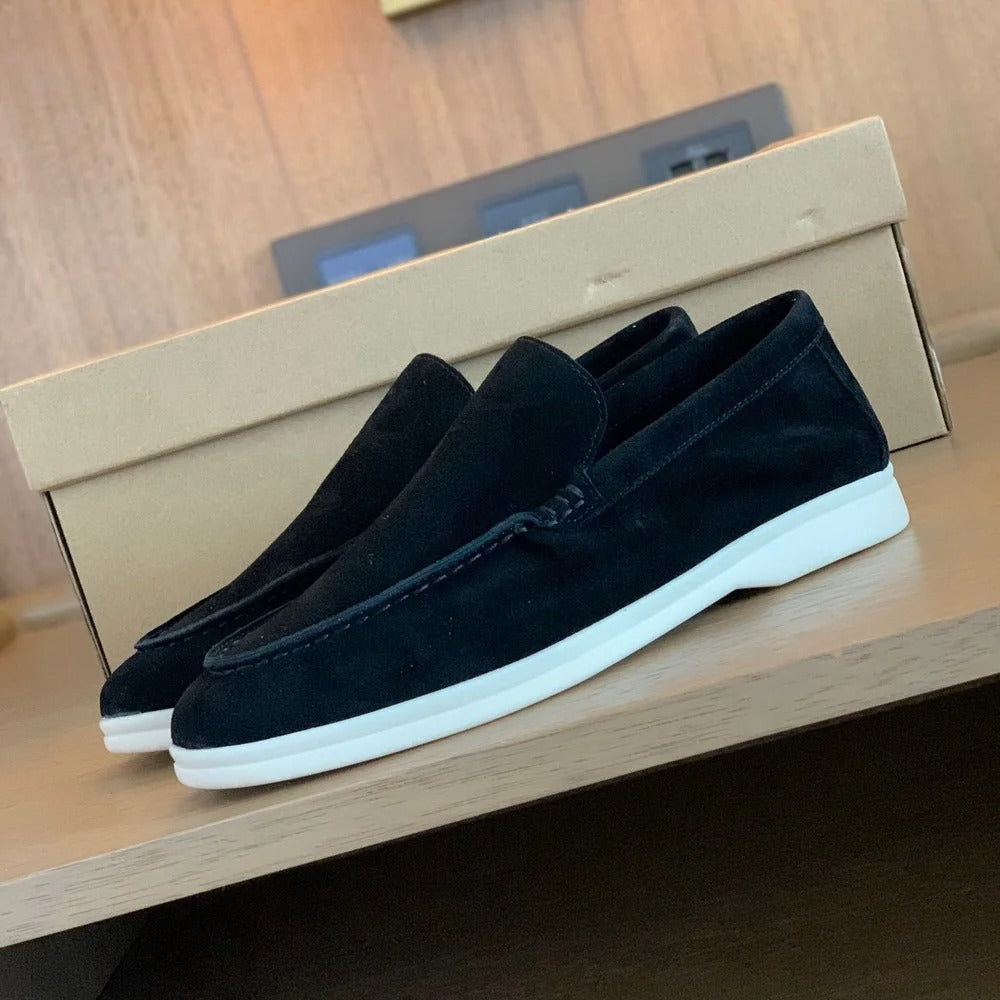 Warren | Luxurious suede loafers for comfort and style